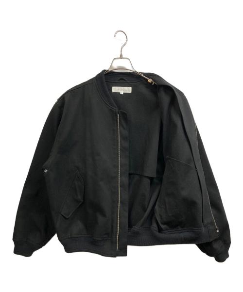 Time is on（タイムイズオン）Time is on (タイムイズオン) COTTON DUCK JUMPER ブラック サイズ:1の古着・服飾アイテム