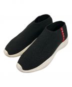 PRADA SPORTSプラダスポーツ）の古着「メッシュスリッポン」｜ブラック