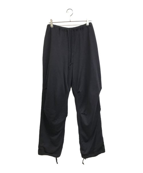 COMOLI（コモリ）COMOLI (コモリ) ウールニットニータックパンツ ネイビー サイズ:3の古着・服飾アイテム