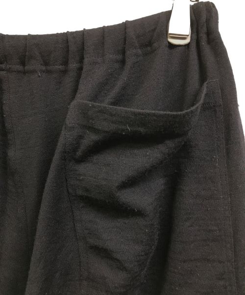 COMOLI（コモリ）COMOLI (コモリ) ウールニットニータックパンツ ネイビー サイズ:3の古着・服飾アイテム