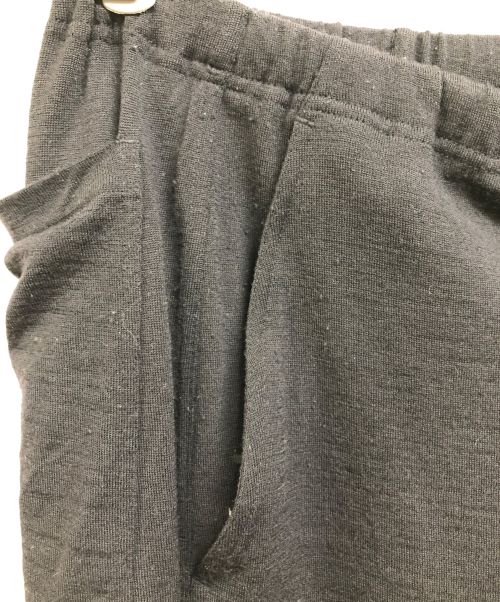 COMOLI（コモリ）COMOLI (コモリ) ウールニットニータックパンツ ネイビー サイズ:3の古着・服飾アイテム