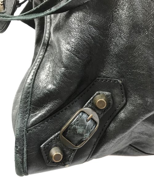 BALENCIAGA（バレンシアガ）BALENCIAGA (バレンシアガ) ザ・シティ ハンドバッグ ブラックの古着・服飾アイテム