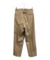 Gemini (ジェミニ) バックバックルパンツ ベージュ サイズ:36 未使用品：8000円