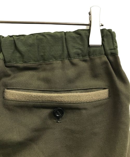 sacai（サカイ）sacai (サカイ) SUITING PANTS グリーン サイズ:2の古着・服飾アイテム