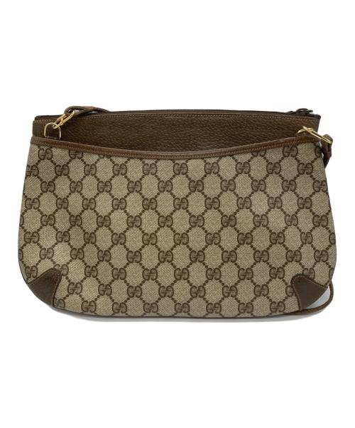GUCCI（グッチ）GUCCI (グッチ) GGスプリームショルダーバッグ ベージュの古着・服飾アイテム