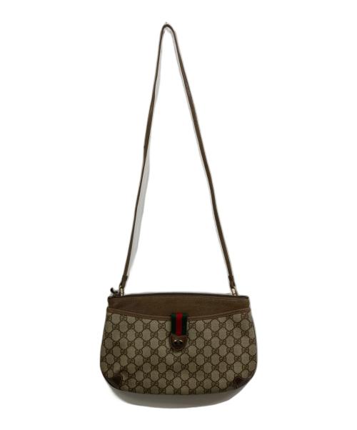 GUCCI（グッチ）GUCCI (グッチ) GGスプリームショルダーバッグ ベージュの古着・服飾アイテム