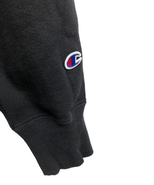 Champion（チャンピオン）Champion (チャンピオン) リバースウィーブスウェット ブラック サイズ:Mの古着・服飾アイテム