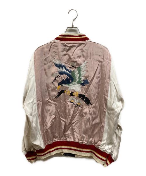 DAIRIKU（ダイリク）DAIRIKU (ダイリク) 23SS「Japan Ska Jumper」 ピンク×ネイビー サイズ:Mの古着・服飾アイテム