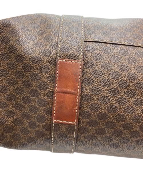 CELINE（セリーヌ）CELINE (セリーヌ) マカダム柄トートバッグ ブラウン×パープルの古着・服飾アイテム