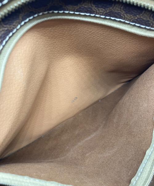 CELINE（セリーヌ）CELINE (セリーヌ) マカダム柄トートバッグ ブラウン×パープルの古着・服飾アイテム