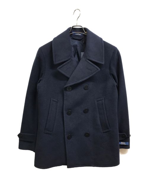 POLO RALPH LAUREN（ポロ・ラルフローレン）POLO RALPH LAUREN (ポロ・ラルフローレン) Pコート ネイビー サイズ:XSの古着・服飾アイテム