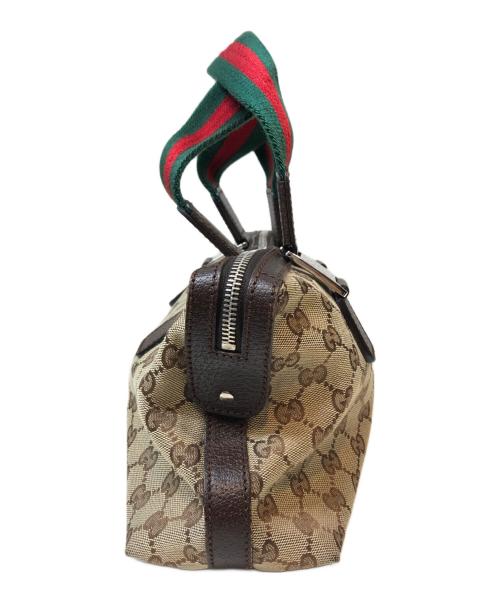 GUCCI（グッチ）GUCCI (グッチ) シェリーライン ハンドバッグ ベージュの古着・服飾アイテム