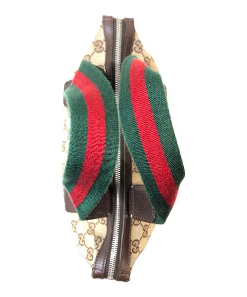 GUCCI（グッチ）GUCCI (グッチ) シェリーライン ハンドバッグ ベージュの古着・服飾アイテム