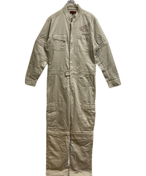 HONDA（ホンダ）HONDA (ホンダ) モーターサイクルオールインワン ベージュ サイズ:Lの古着・服飾アイテム