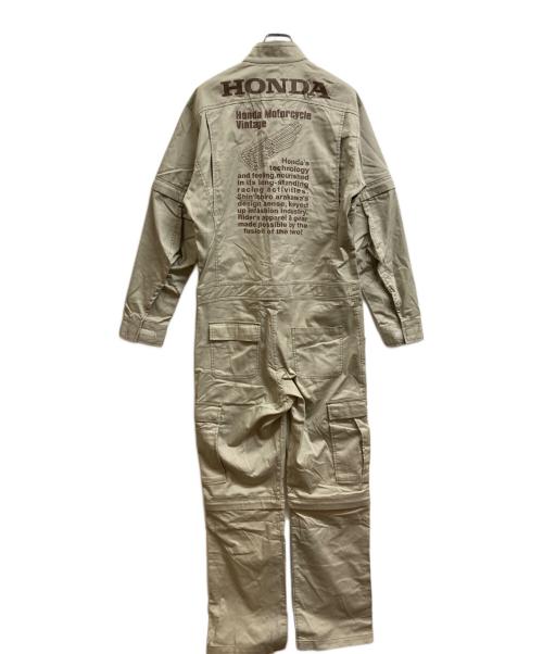 HONDA（ホンダ）HONDA (ホンダ) モーターサイクルオールインワン ベージュ サイズ:Lの古着・服飾アイテム