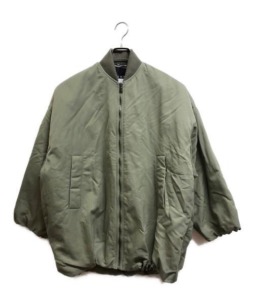 WEEKEND Max Mara（ウィークエンド マックスマーラ）Weekend Max Mara (ウィークエンド マックスマーラ) テクニカル ナイロン ボンバー ジャケット グリーン サイズ:JP 40 未使用品の古着・服飾アイテム