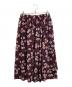 COMME des GARCONS COMME des GARCONS (コムデギャルソン コムデギャルソン) 花柄スカート レッド×ネイビー サイズ:S：11000円