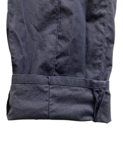 giab's ARCHIVIO（ジャブス アルキヴィオ）giab's ARCHIVIO (ジャブス アルキヴィオ) ノープリーツ ストレッチ ナイロン リラックスパンツMASACCIO/M1 ネイビー サイズ:46の古着・服飾アイテム