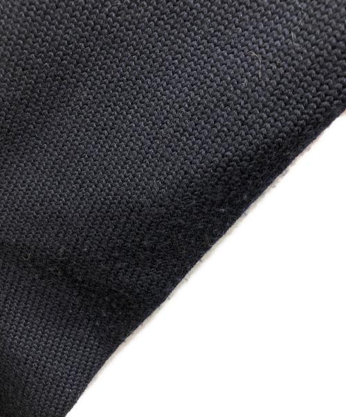 Zanone（ザノーネ）Zanone (ザノーネ) 5ゲージウールソリッドスタンドカラーニットカーディガン ネイビー サイズ:48の古着・服飾アイテム