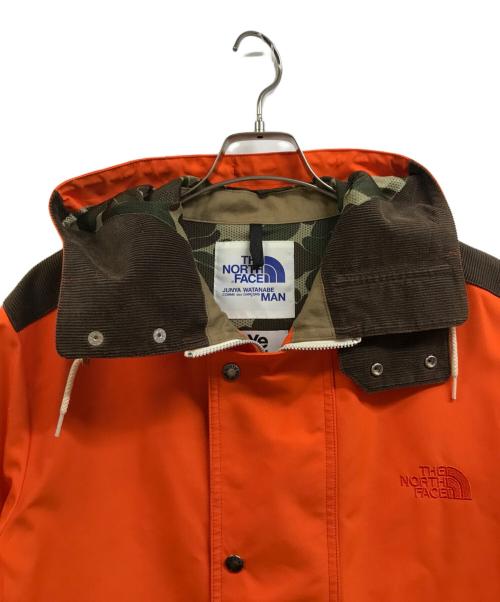 THE NORTH FACE（ザ ノース フェイス）THE NORTH FACE eYe COMME des GARCONS JUNYAWATANABE MAN (アイ コム デ ギャルソン ジュンヤ ワタナベ マン) コラボマウンテンジャケット オレンジ サイズ:Ｍの古着・服飾アイテム