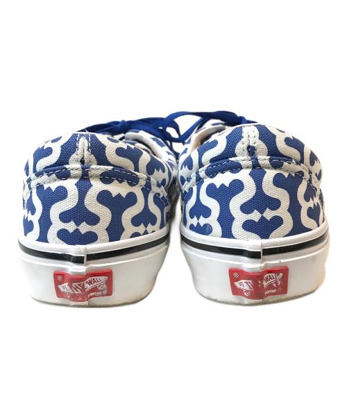 VANS（ヴァンズ）VANS (バンズ) Supreme (シュプリーム) モノグラムSロゴ エラ ローカットスニーカー ブルー サイズ:27の古着・服飾アイテム