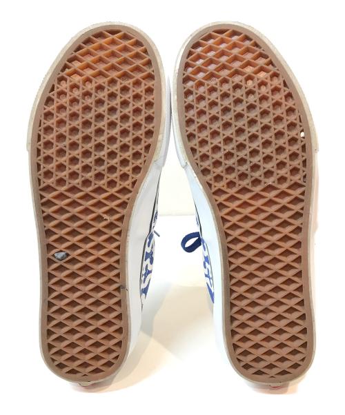 VANS（ヴァンズ）VANS (バンズ) Supreme (シュプリーム) モノグラムSロゴ エラ ローカットスニーカー ブルー サイズ:27の古着・服飾アイテム