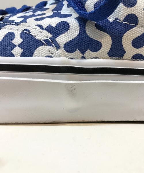 VANS（ヴァンズ）VANS (バンズ) Supreme (シュプリーム) モノグラムSロゴ エラ ローカットスニーカー ブルー サイズ:27の古着・服飾アイテム