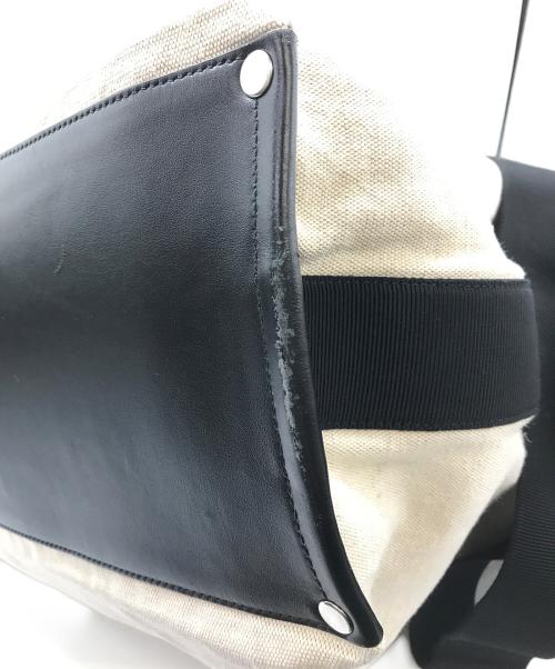 JIL SANDER（ジルサンダー）JIL SANDER (ジルサンダー) TAPE TOTE MD ホワイトの古着・服飾アイテム