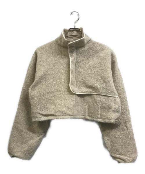 TODAYFUL（トゥデイフル）TODAYFUL (トゥデイフル) Boa Fleece Pullover ベージュ サイズ:ＦＲＥＥの古着・服飾アイテム