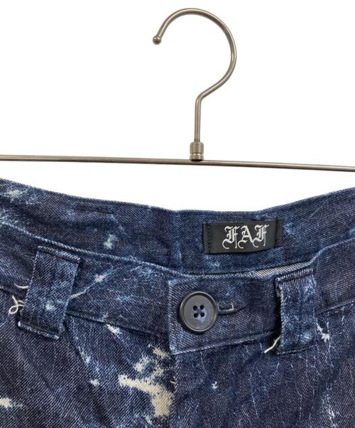 FAF（エフエーエフ）FAF (エフエイエフ) FAKE ASS FLOEWERS インディゴ サイズ:2の古着・服飾アイテム