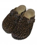 papillioパピリオ）の古着「ハラコサンダル」｜ベージュ