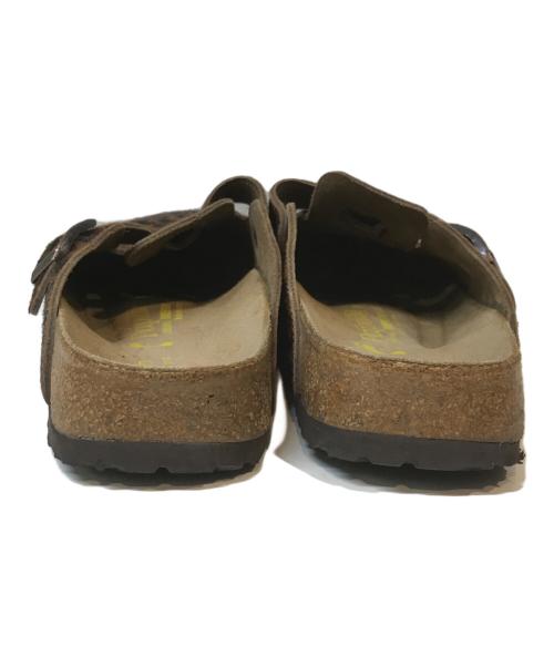 papillio（パピリオ）papillio (パピリオ) ハラコサンダル ベージュ サイズ:7の古着・服飾アイテム