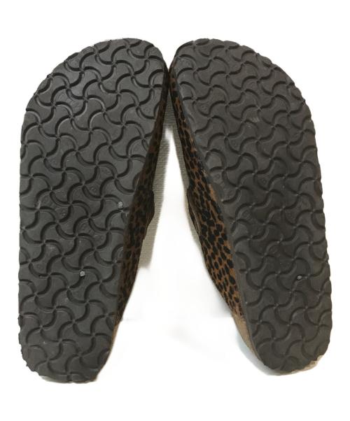 papillio（パピリオ）papillio (パピリオ) ハラコサンダル ベージュ サイズ:7の古着・服飾アイテム