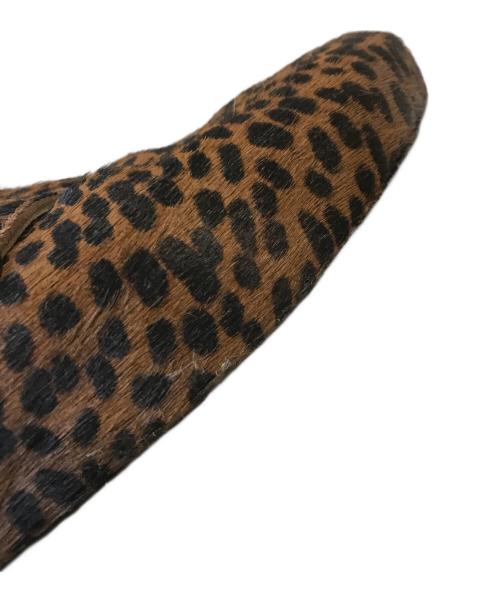 papillio（パピリオ）papillio (パピリオ) ハラコサンダル ベージュ サイズ:7の古着・服飾アイテム