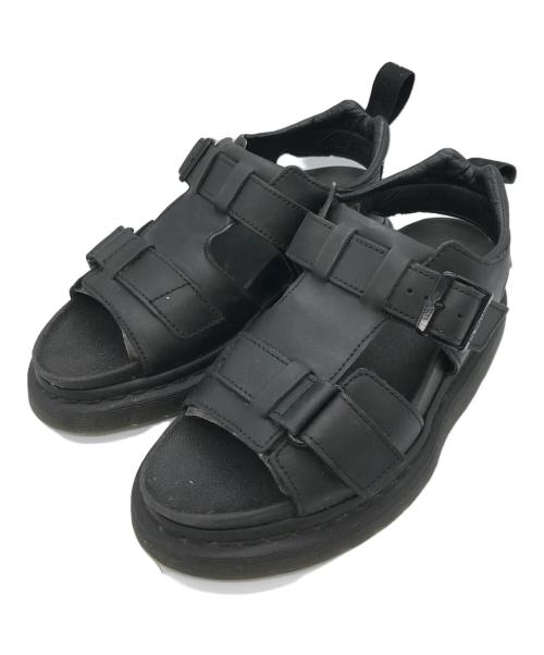 Dr.Martens（ドクターマーチン）Dr.Martens (ドクターマーチン) グルカサンダル ブラック サイズ:UK3の古着・服飾アイテム