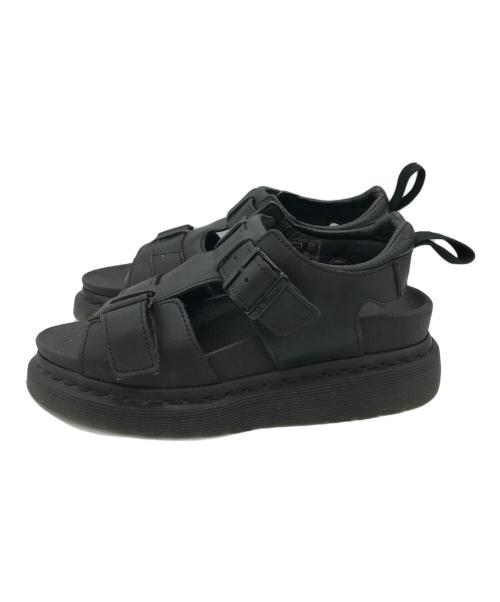 Dr.Martens（ドクターマーチン）Dr.Martens (ドクターマーチン) グルカサンダル ブラック サイズ:UK3の古着・服飾アイテム