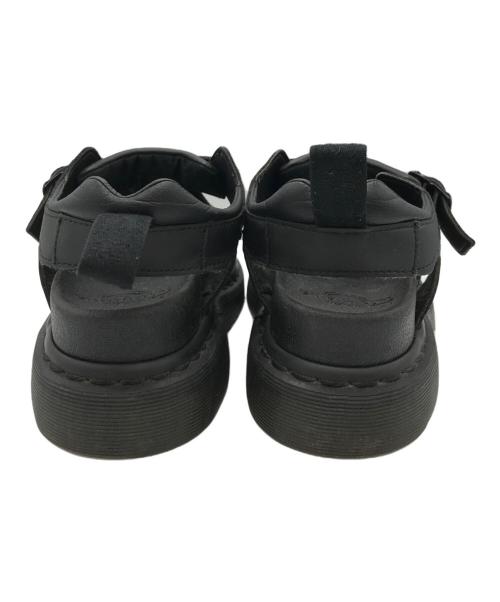 Dr.Martens（ドクターマーチン）Dr.Martens (ドクターマーチン) グルカサンダル ブラック サイズ:UK3の古着・服飾アイテム