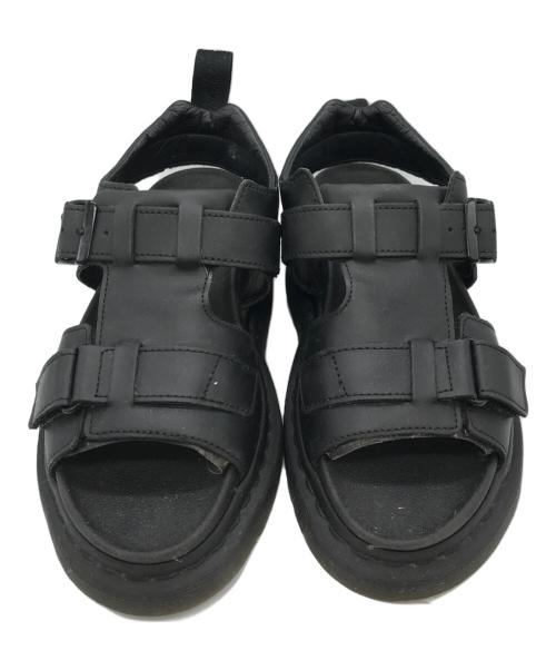 Dr.Martens（ドクターマーチン）Dr.Martens (ドクターマーチン) グルカサンダル ブラック サイズ:UK3の古着・服飾アイテム