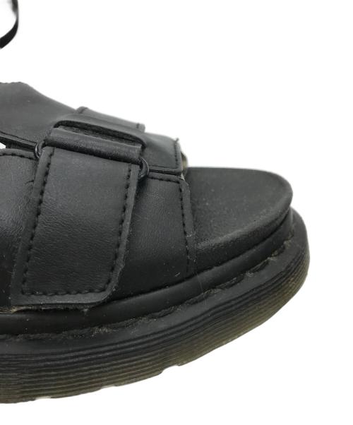 Dr.Martens（ドクターマーチン）Dr.Martens (ドクターマーチン) グルカサンダル ブラック サイズ:UK3の古着・服飾アイテム