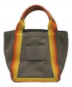 ANYA HINDMARCHアニヤ・ハインドマーチ）の古着「キャンバストートバッグ」｜グレー