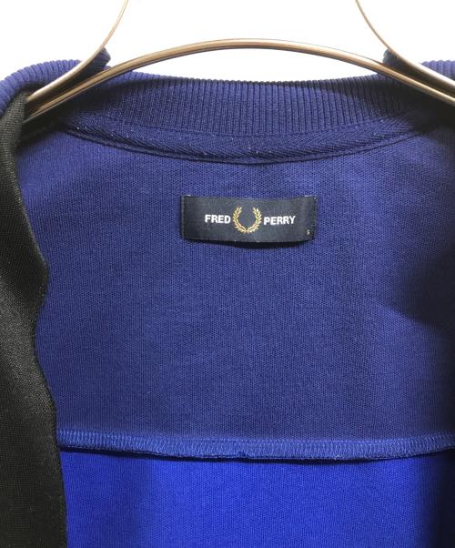 FRED PERRY（フレッドペリー）FRED PERRY (フレッドペリー) トラックジャケット ブルー×ブラック サイズ:Sの古着・服飾アイテム