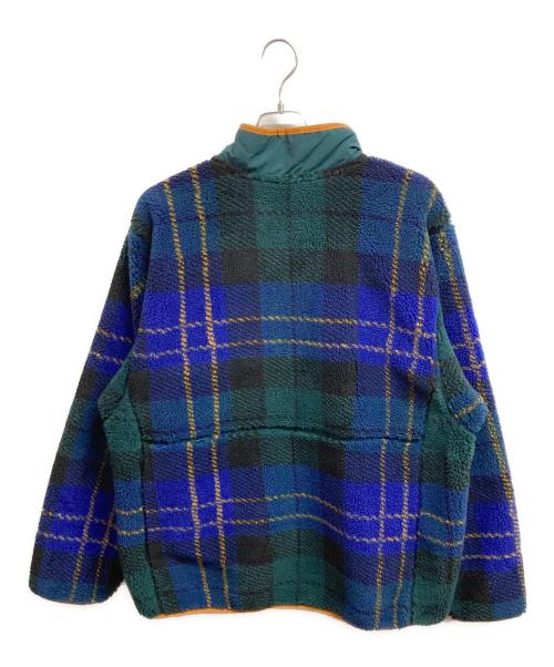 THE NORTH FACE（ザ ノース フェイス）THE NORTH FACE (ザ ノース フェイス) Jacquard Extreme Pile Plaid Jacket ブルー サイズ:XL 未使用品の古着・服飾アイテム