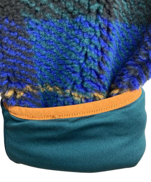 THE NORTH FACE（ザ ノース フェイス）THE NORTH FACE (ザ ノース フェイス) Jacquard Extreme Pile Plaid Jacket ブルー サイズ:XL 未使用品の古着・服飾アイテム