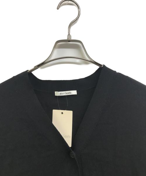 Whim Gazette（ウィムガゼット）Whim Gazette (ウィムガゼット) ハイゲージカーディガン ブラック サイズ:FREE 未使用品の古着・服飾アイテム