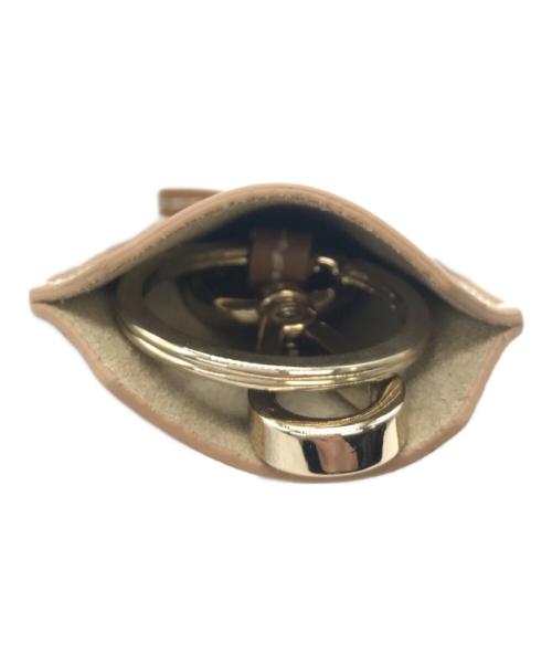 ZANCHETTI（ザンケッティー）ZANCHETTI (ザンケッティー) レザー キーリング ベージュ 未使用品の古着・服飾アイテム