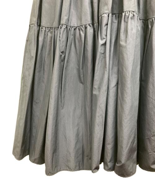 BORDERS at BALCONY（ボーダーズアットバルコニー）BORDERS at BALCONY (ボーダーズアットバルコニー) 異素材切替ワンピース ネイビー サイズ:36の古着・服飾アイテム