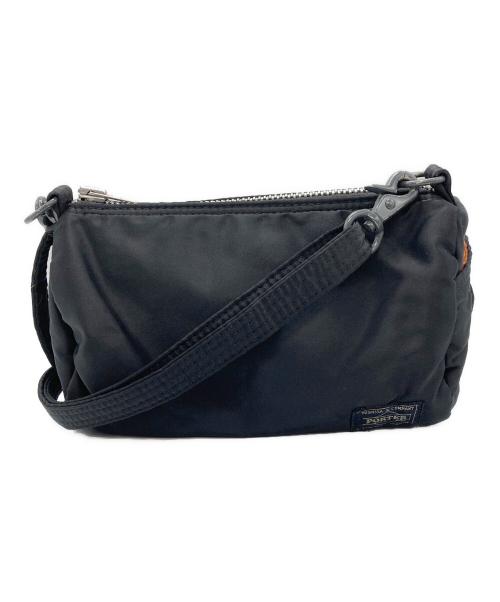 HEAD PORTER（ヘッドポーター）HEAD PORTER (ヘッドポーター) ナイロンミニショルダーバッグ ブラックの古着・服飾アイテム