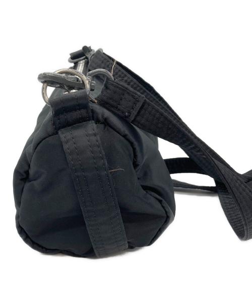 HEAD PORTER（ヘッドポーター）HEAD PORTER (ヘッドポーター) ナイロンミニショルダーバッグ ブラックの古着・服飾アイテム