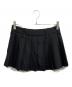 JOSE MOON (ジョゼムーン) DOUBLEWAIST PLEATS MINISKIRT ブラック サイズ:36：12000円