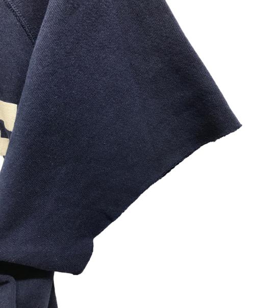 BASSETT WALKER（バセットウォーカー）BASSETT WALKER (バセットウォーカー) ヴィンテージ半袖スウェット ネイビー サイズ:XLの古着・服飾アイテム